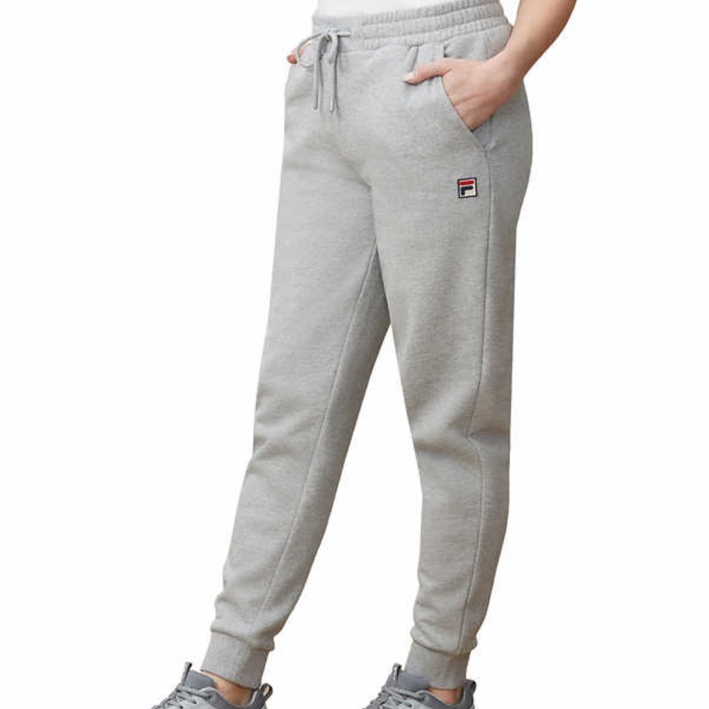 🔥LAST SET Fila Sweatshirt Sweatpants XXL Gray - Picture 4 of 5
